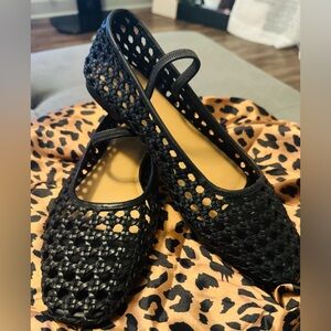 Madewell Black Woven Flats